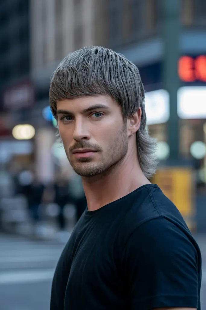 1. Textured Medium Mullet