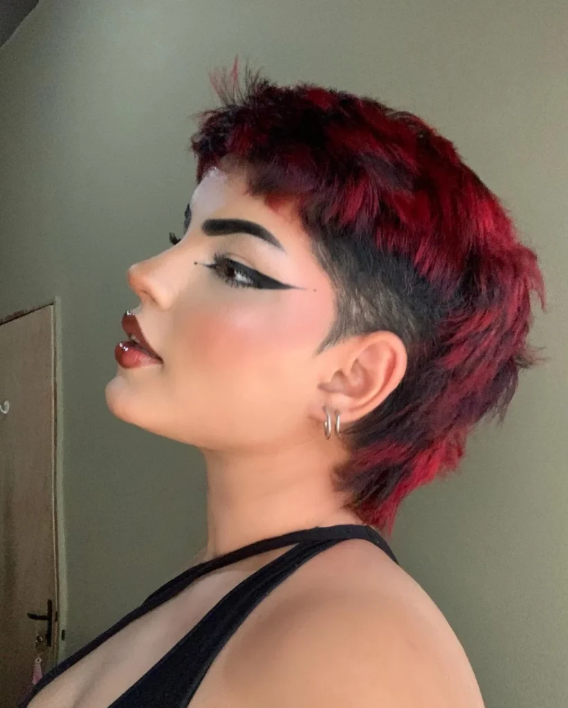 Cropped Modern Mullet