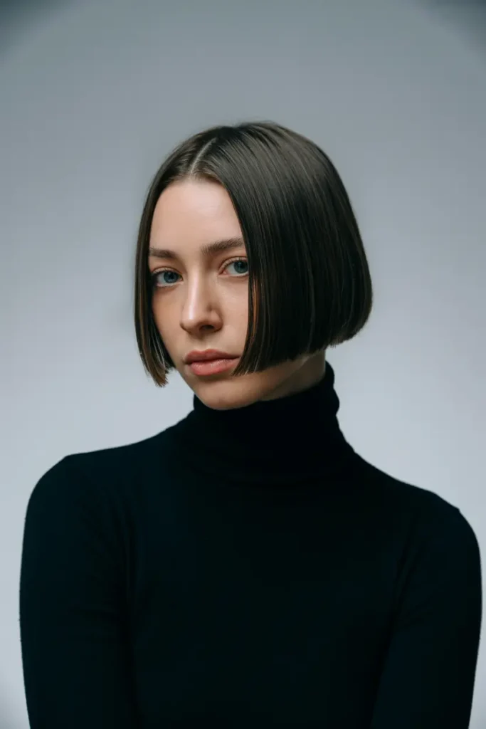 11. Straight Chin Length Bob