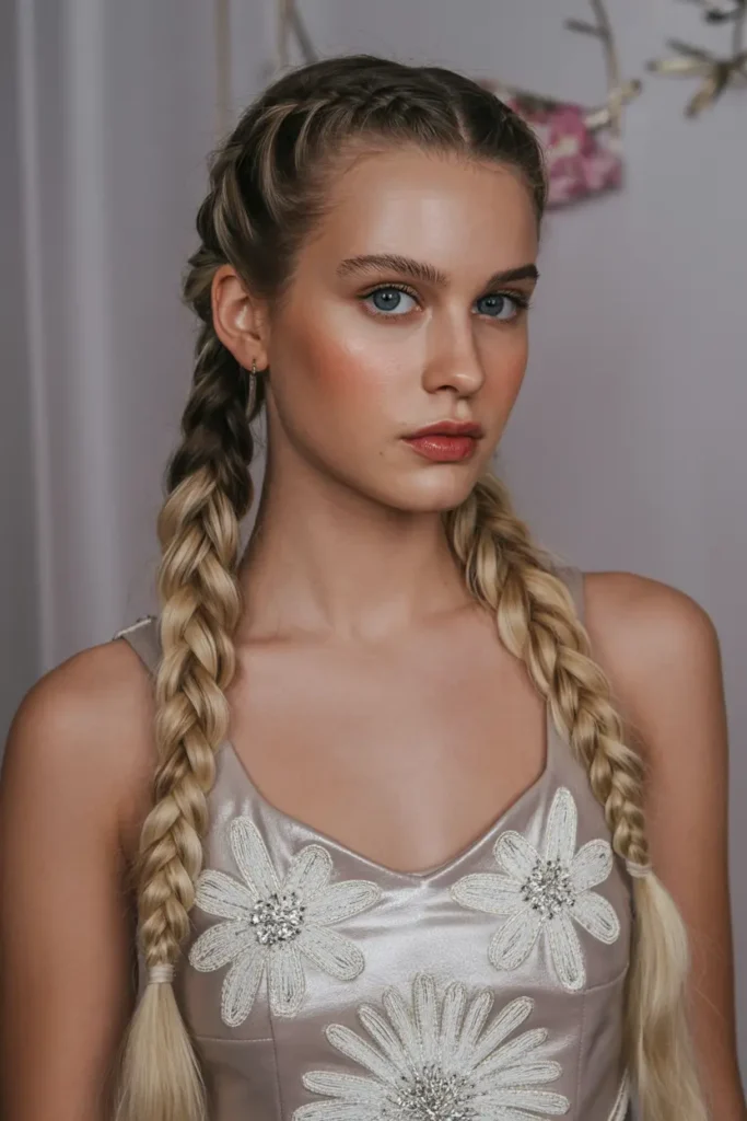 12. Double Dutch Braids