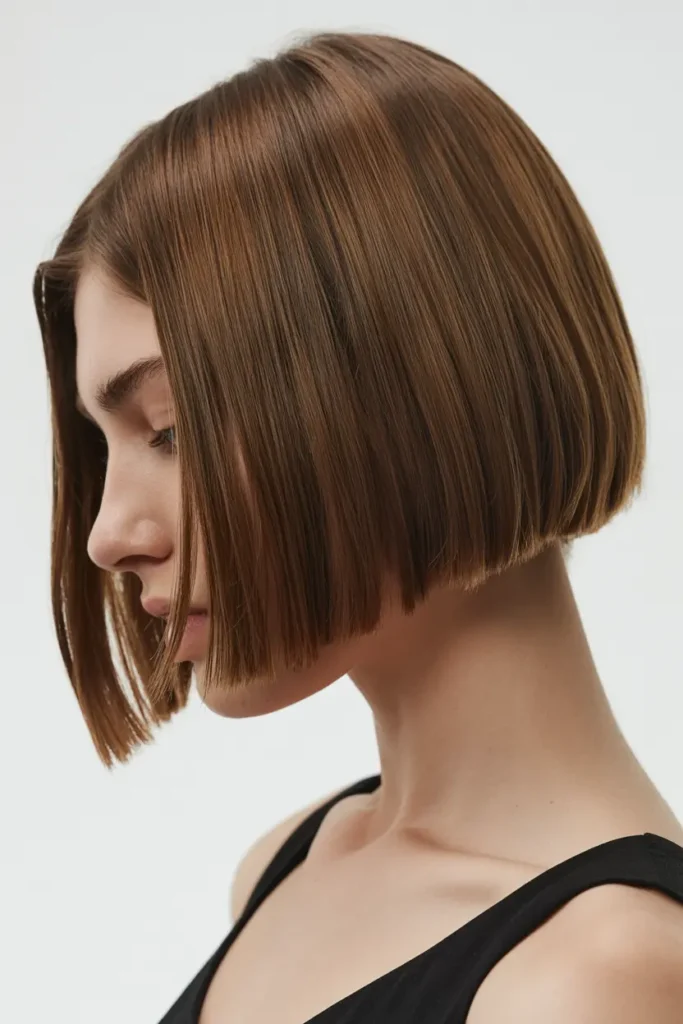 12. Straight Italian Bob