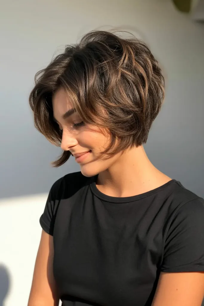 12. Voluminous Pixie Bob