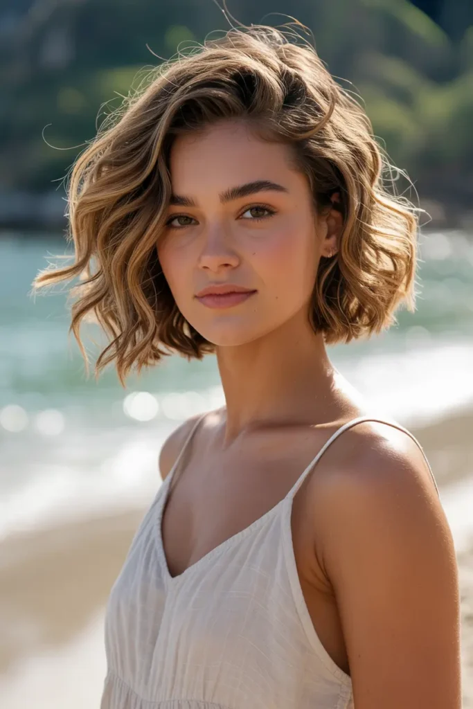 13. Beachy Wave Bob 1