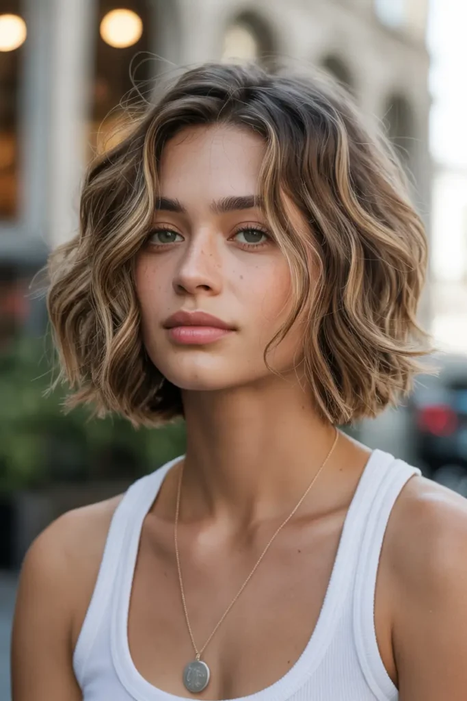 13. Beachy Wave Bob