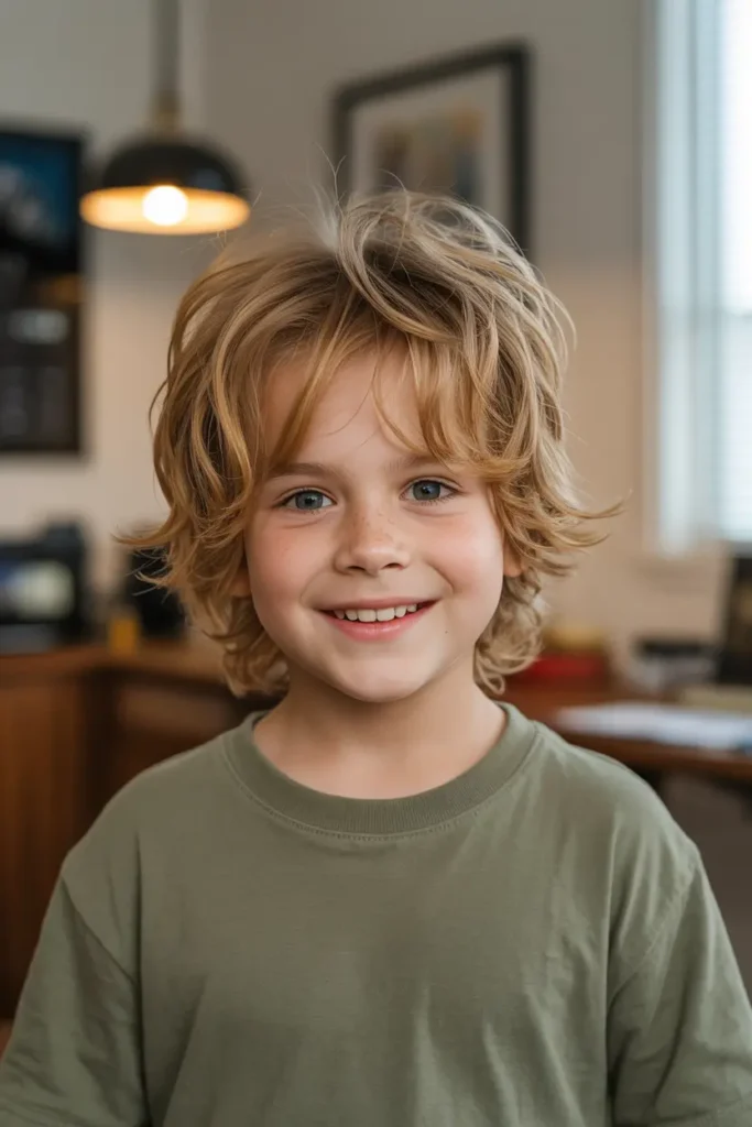 13. Choppy Baby Mullet