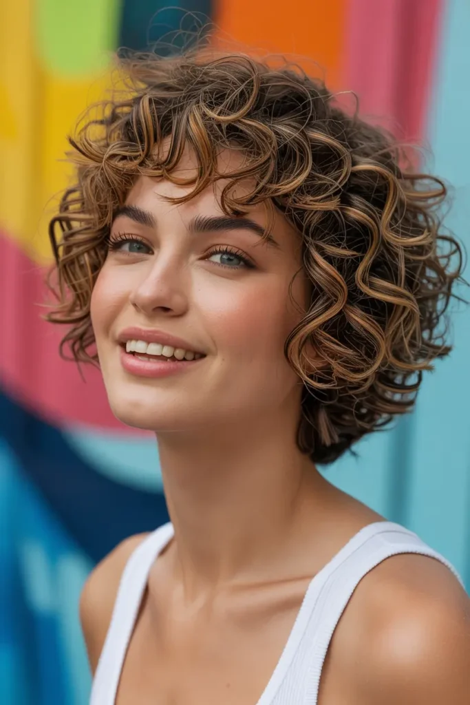 14. Bouncy Curly Bob