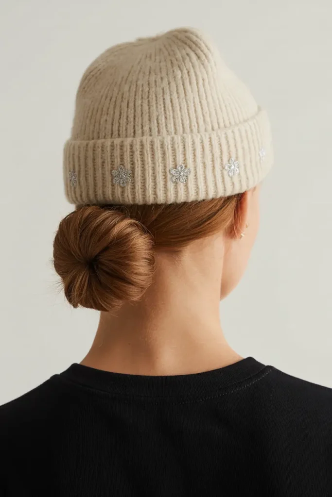 14. Slicked Back Low Bun