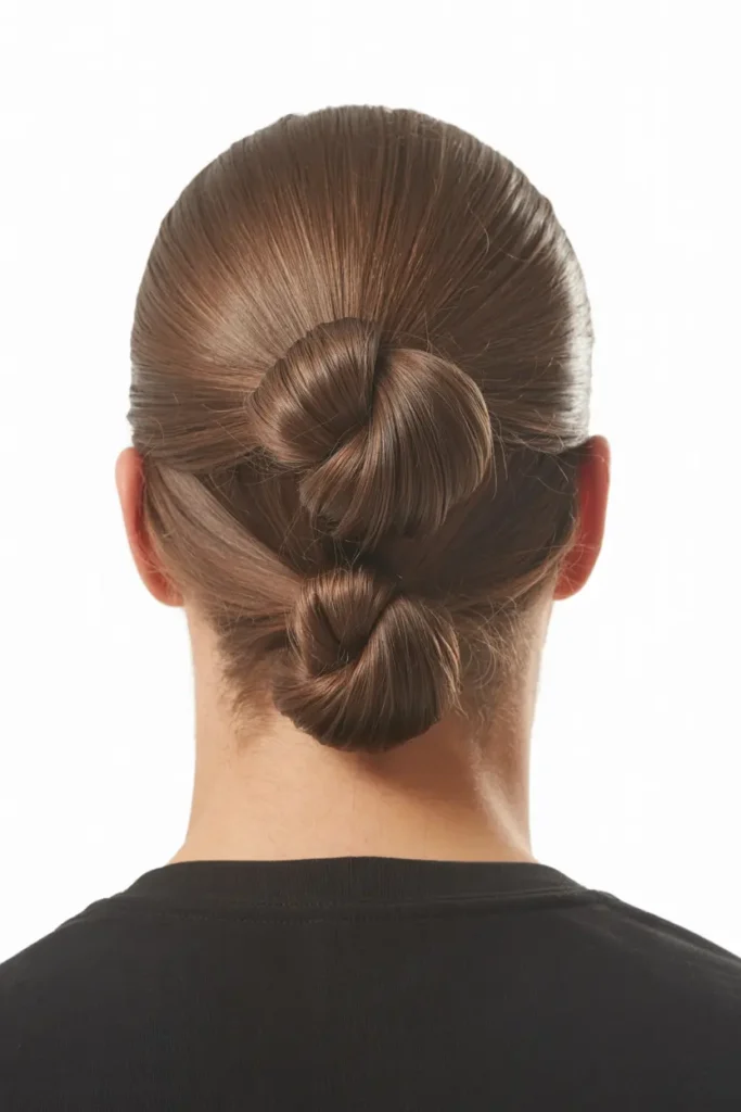 15. Double Man Bun