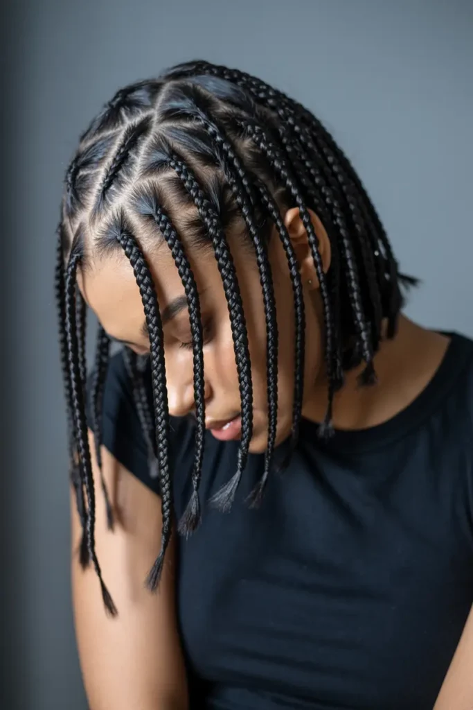 15. Micro Braids Bob