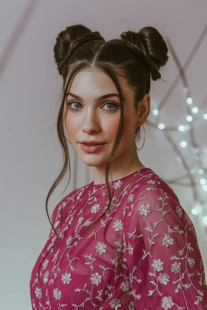 15. Party Space Buns