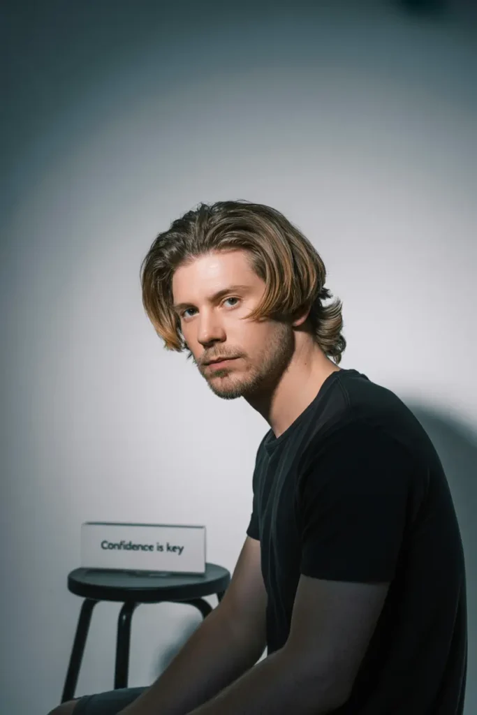 15. Voluminous Medium Mullet