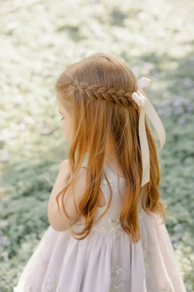 17. Mini French Braid Accent