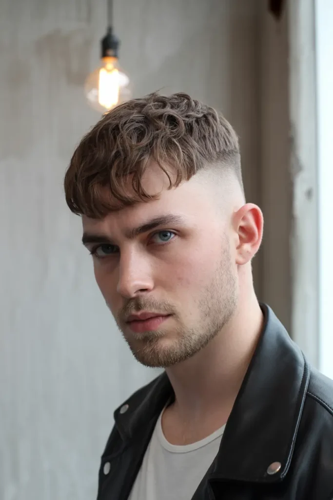 17. Soft Fade Curtain Mullet