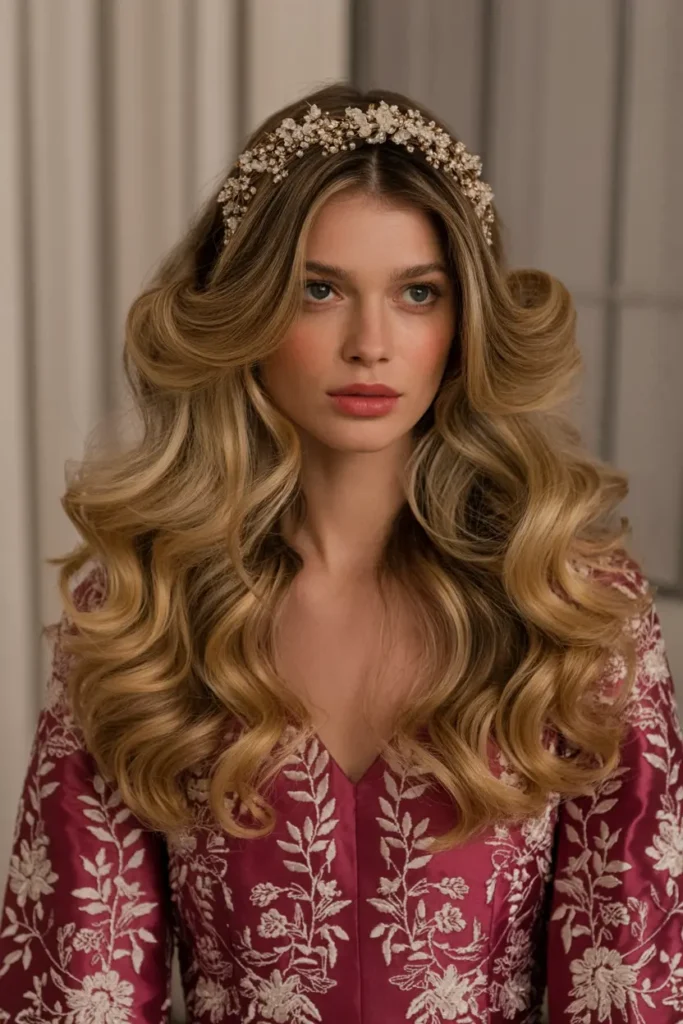 18. Textured Hair with Headpiece
