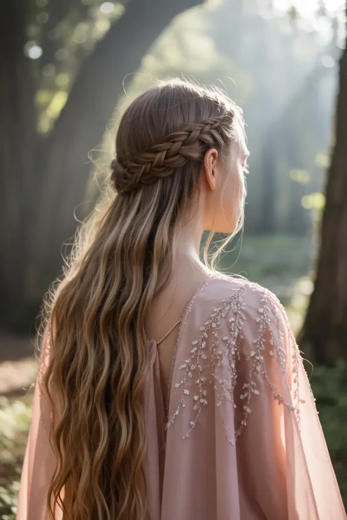 19. Braided Elf Ear Accent