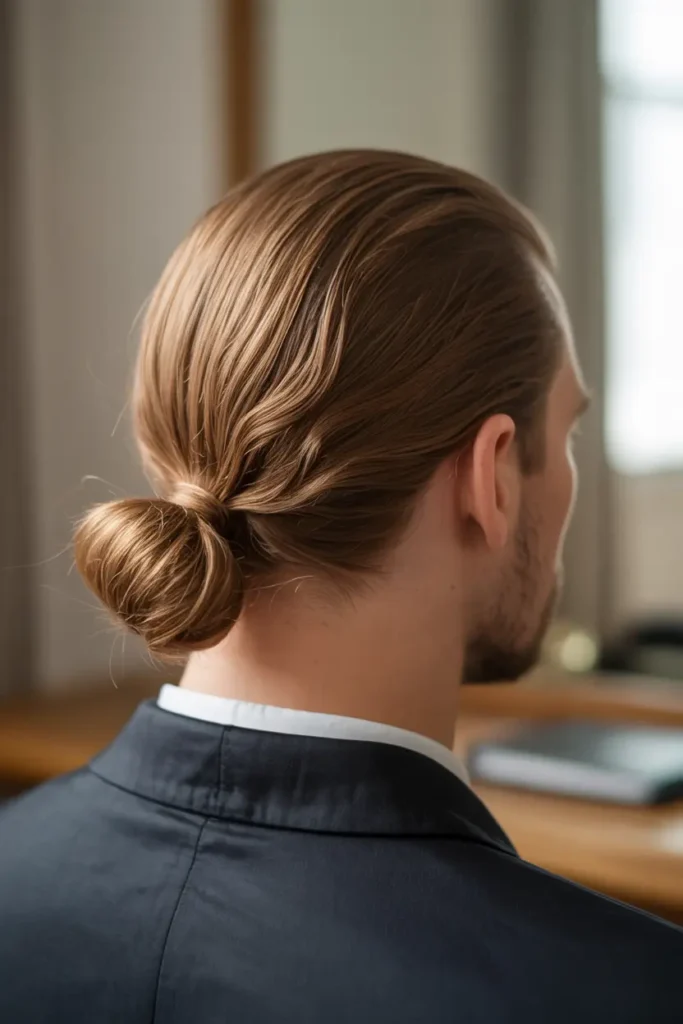 2. Low Man Bun