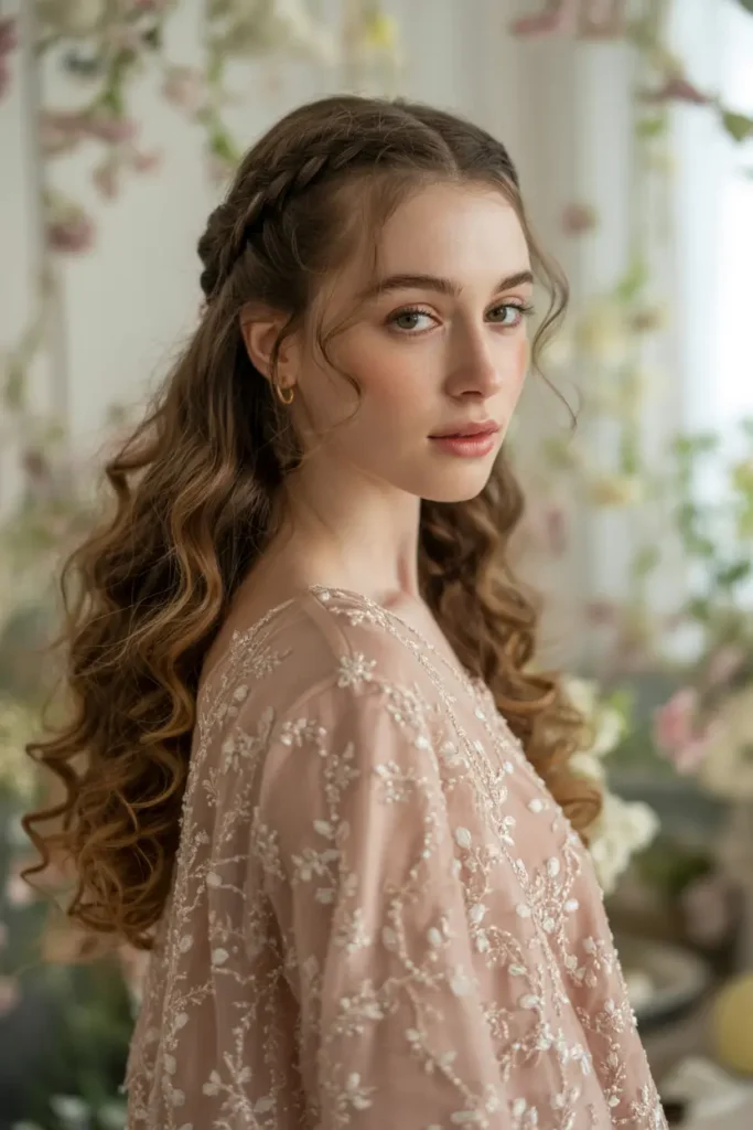 20. Braided Party Cascade