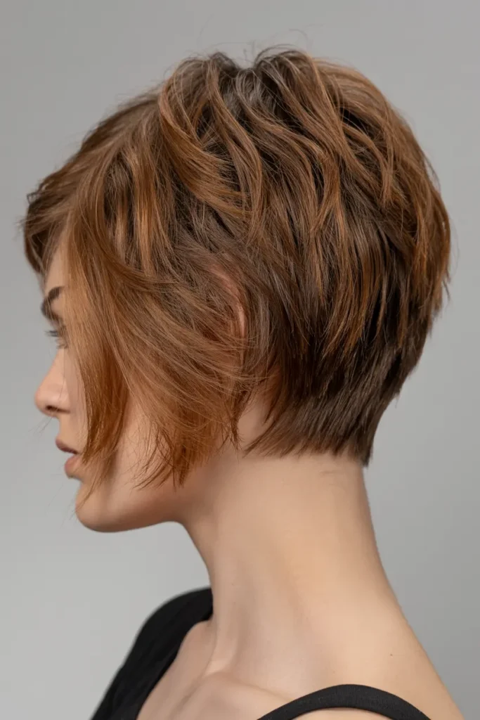 20. Choppy Bob with Face Framing Layers