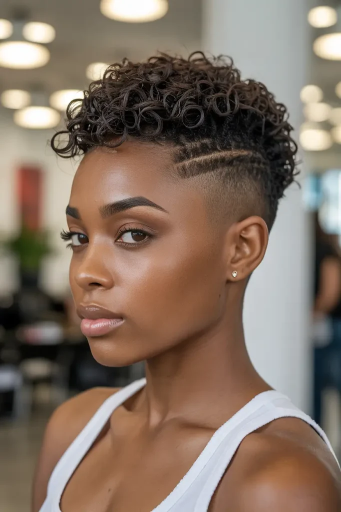 20. Mini Frohawk Cut