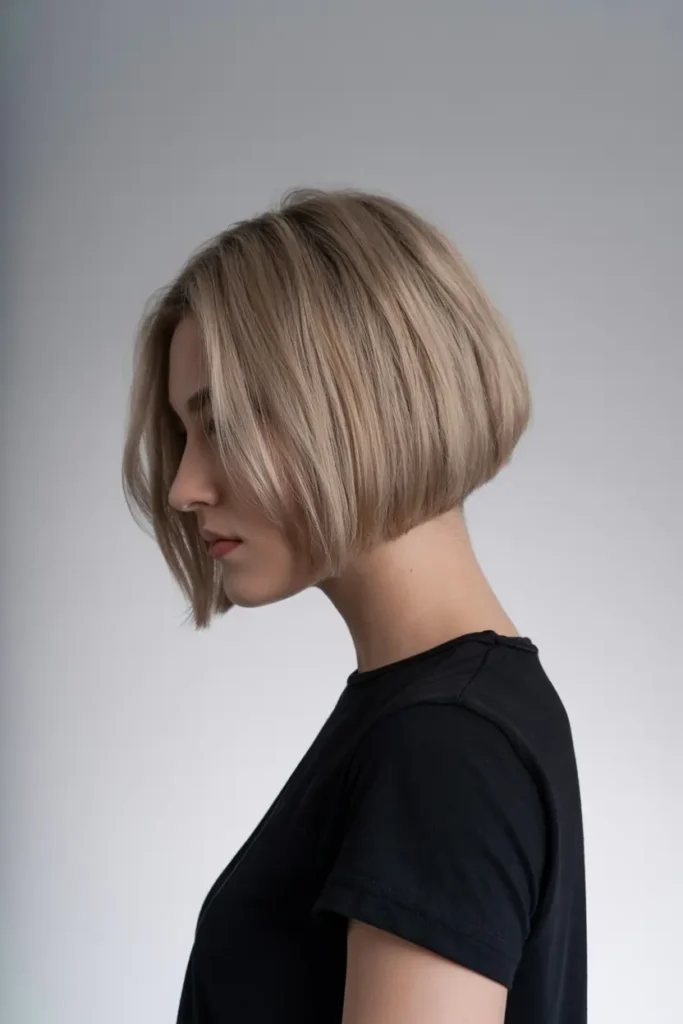 20. Short Stacked Bob