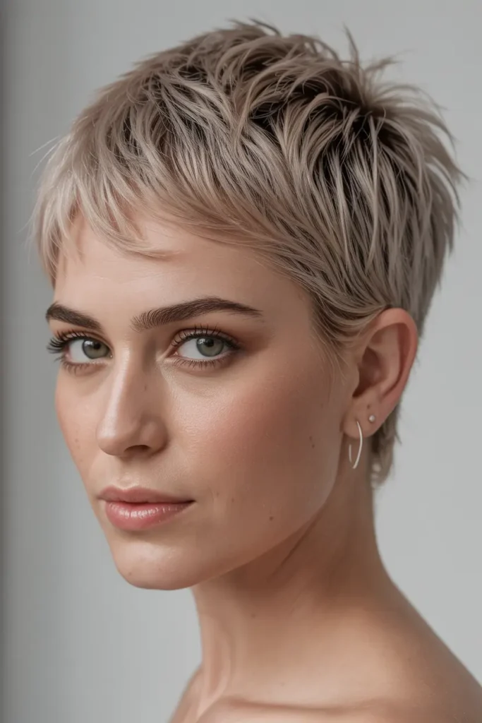 30 Short spiky haircuts for bold edgy hairstyles 24 24. Soft Spiky Pixie Cut