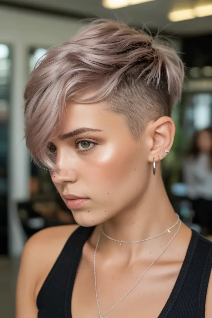 3. Textured Shag Crop