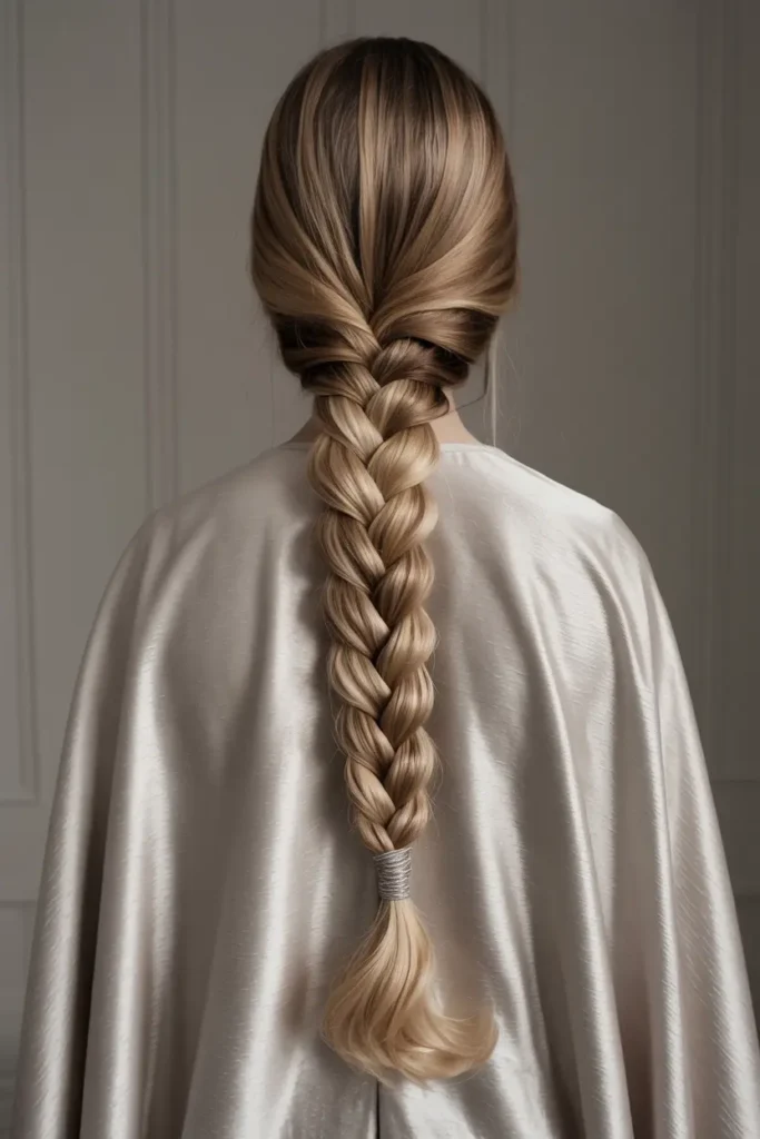 4. Long Braided Elf Tail
