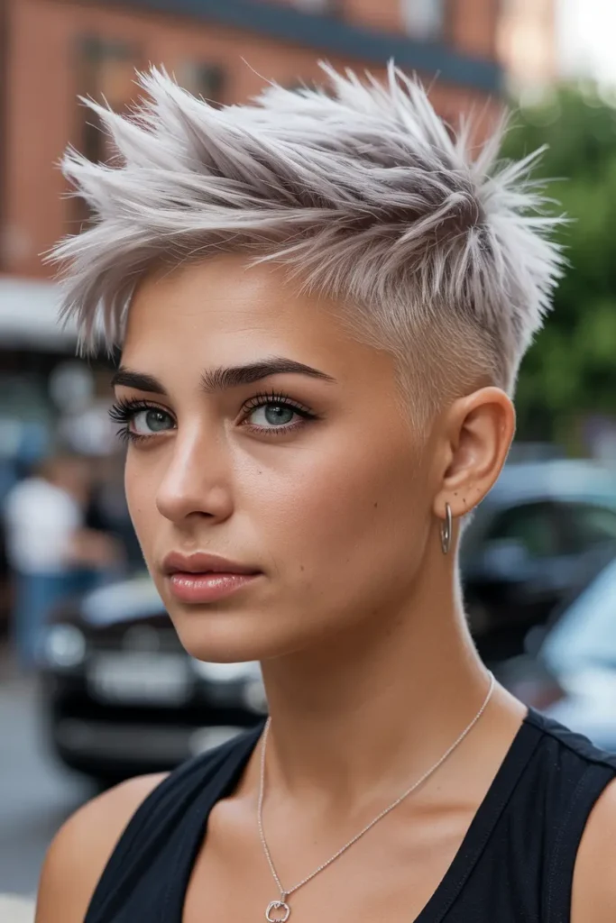 30 Short spiky haircuts for bold edgy hairstyles 4 4. Short Spiky Undercut
