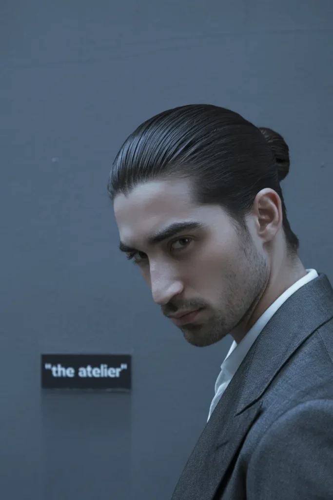 4. Sleek Man Bun