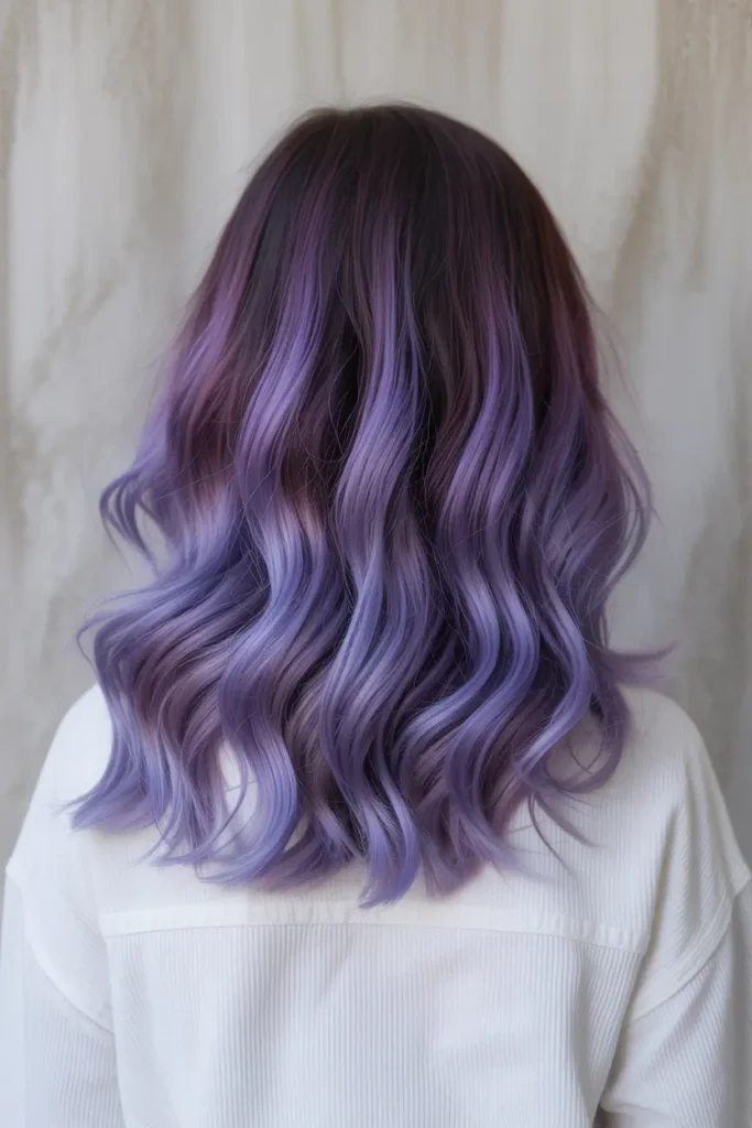 4. Violet Ombre Fade