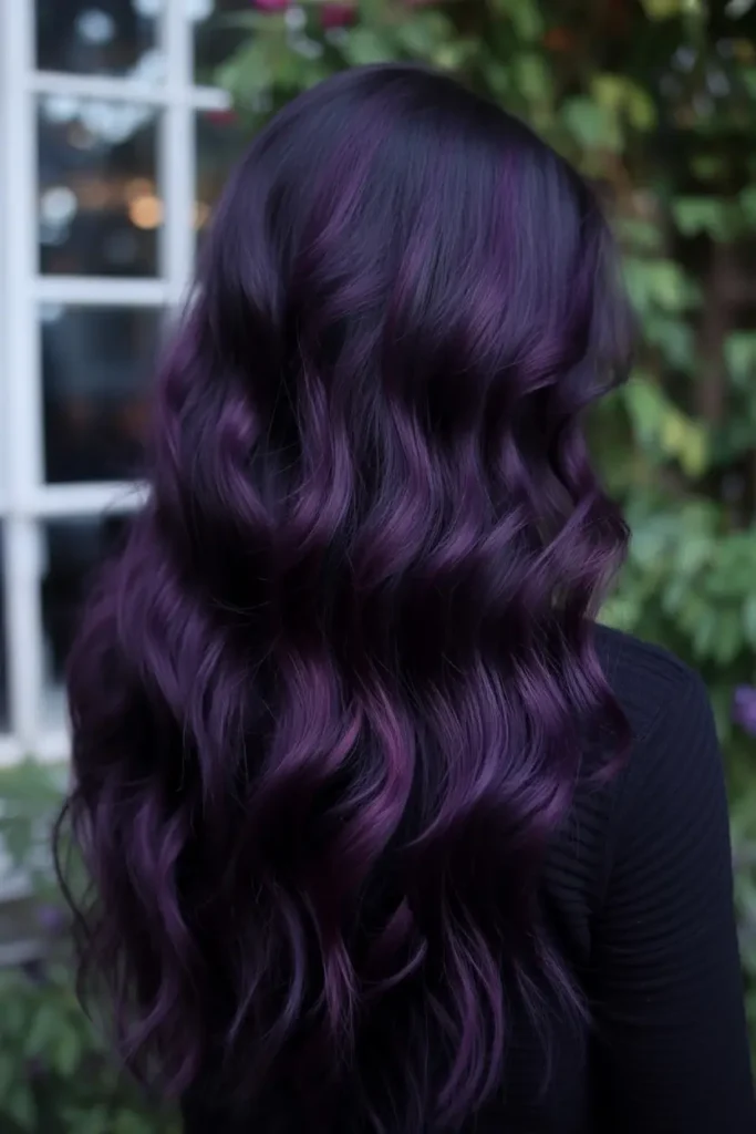 5. Black Base Violet Tint