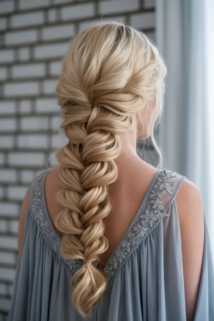 5. Ethereal Waterfall Braid