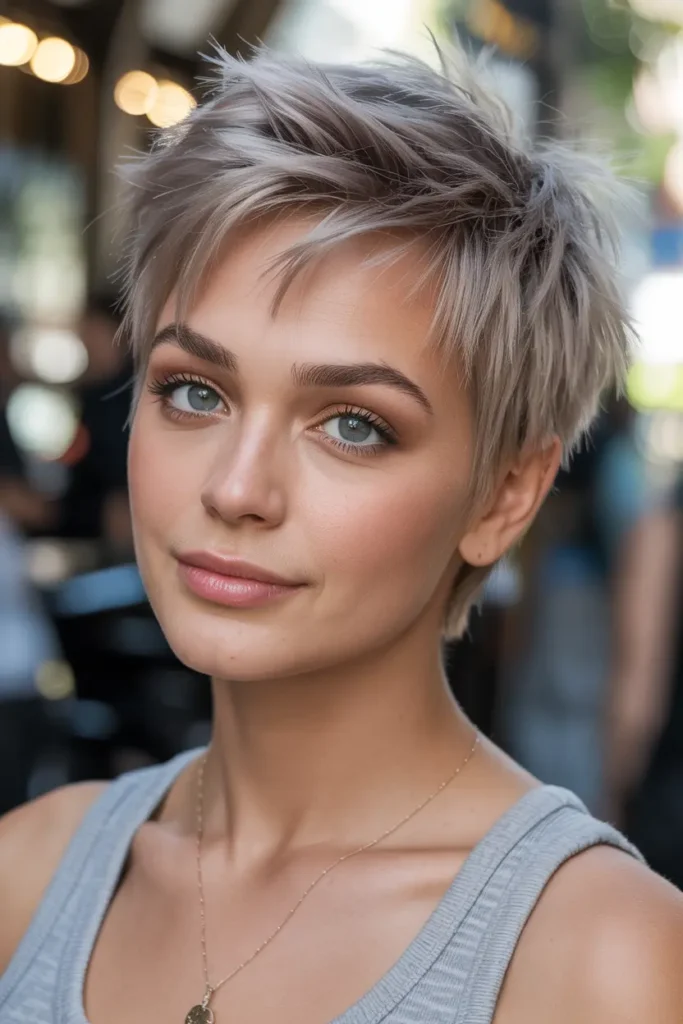 30 Short spiky haircuts for bold edgy hairstyles 5 5. Tousled Spiky Pixie