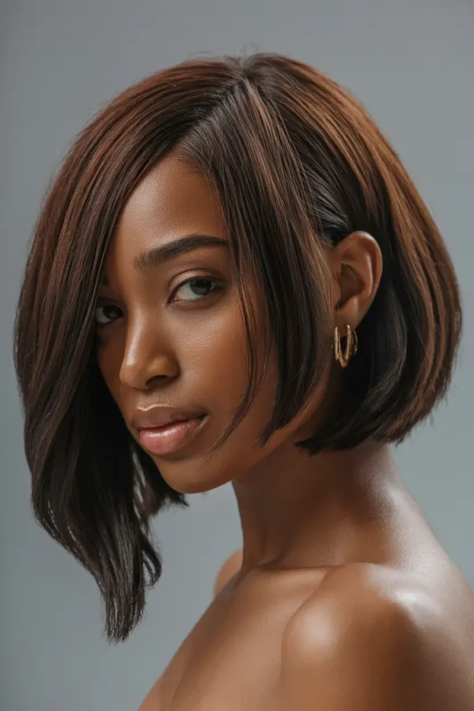 6. Asymmetrical Bob Style