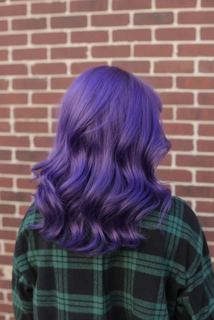 6. Bright Violet Glow