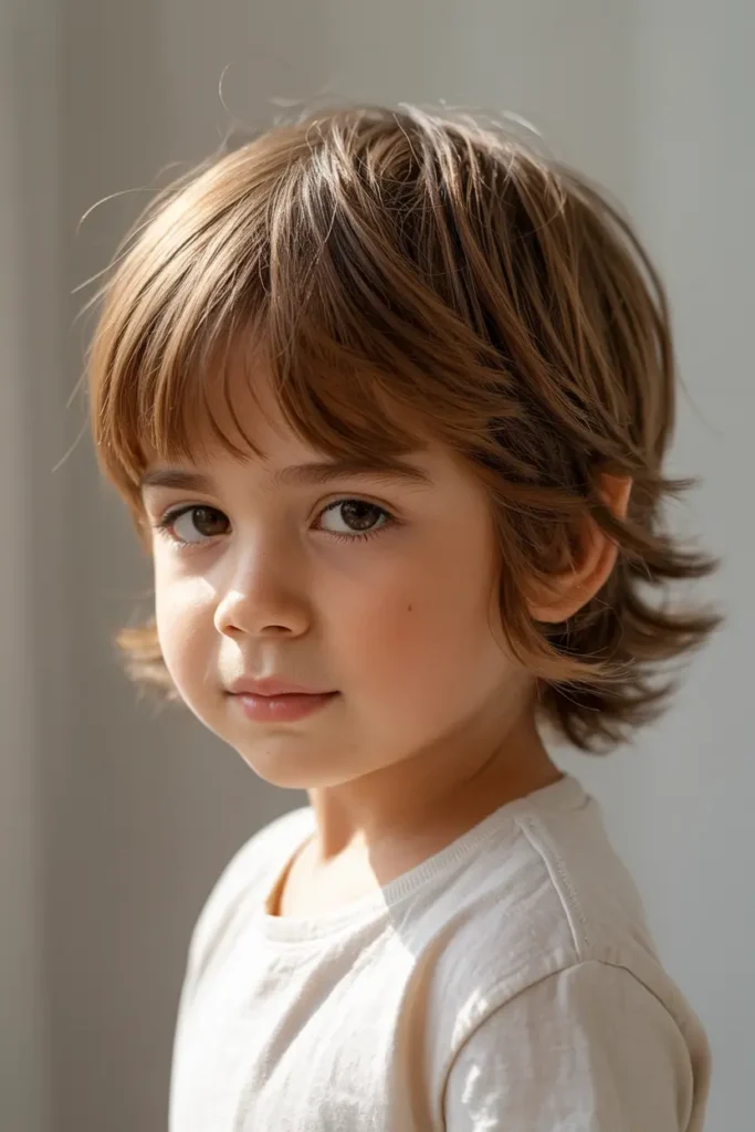 7. Mini Baby Mullet