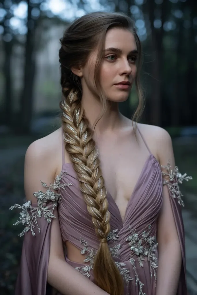 7. Party Fishtail Braid
