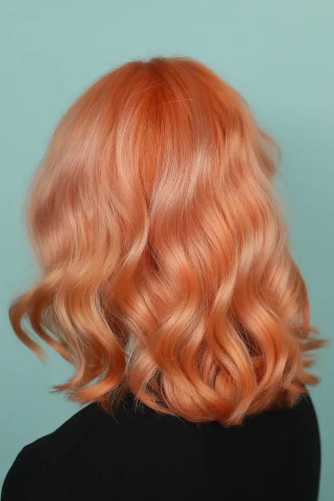 8. Pastel Coral Glow