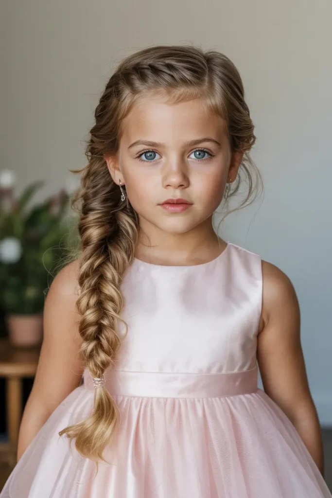 8. Simple Side Braid