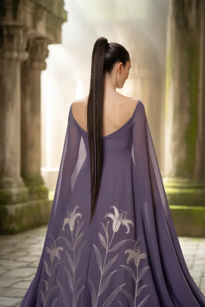 9. Elven High Ponytail