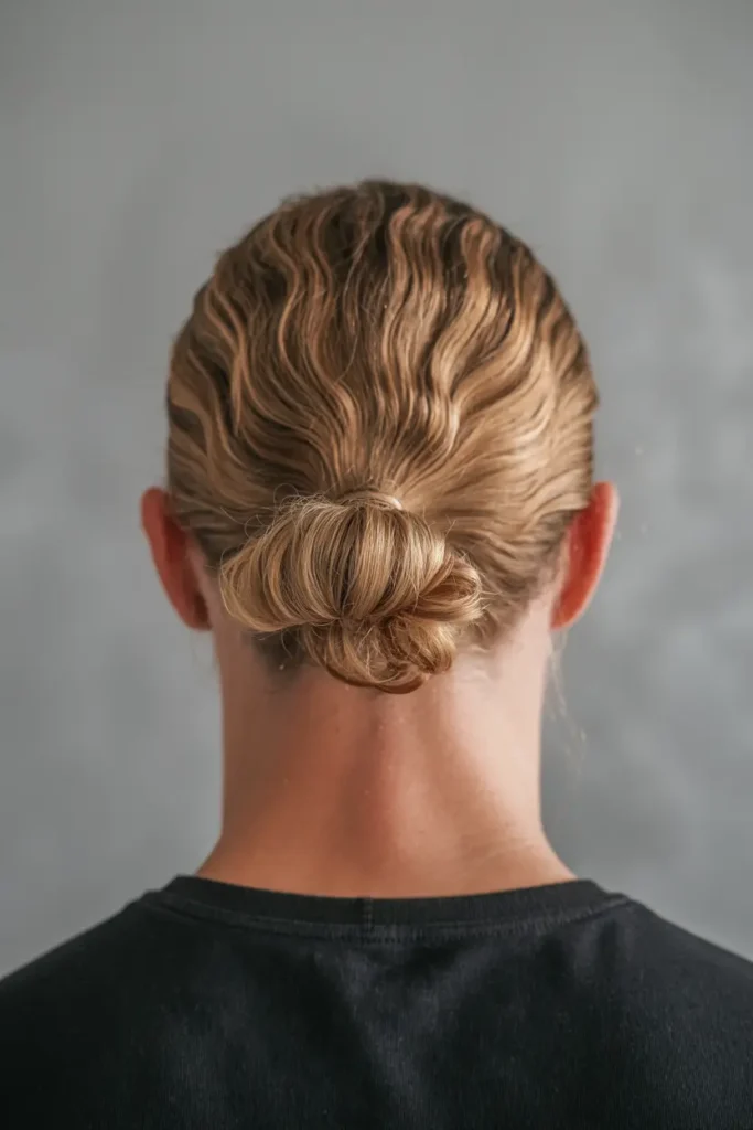 9. Textured Man Bun 1
