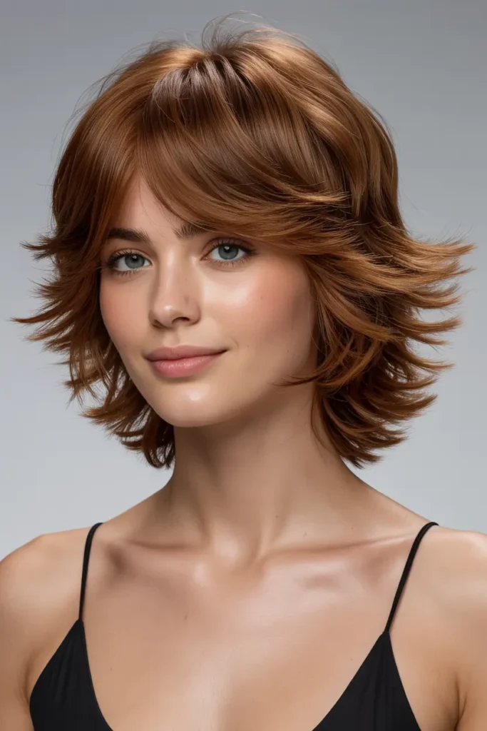 9. Textured Wolf Cut