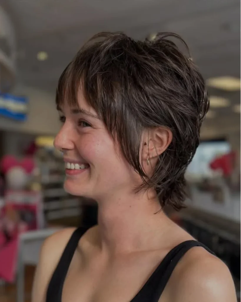 Textured Pixie Crop
