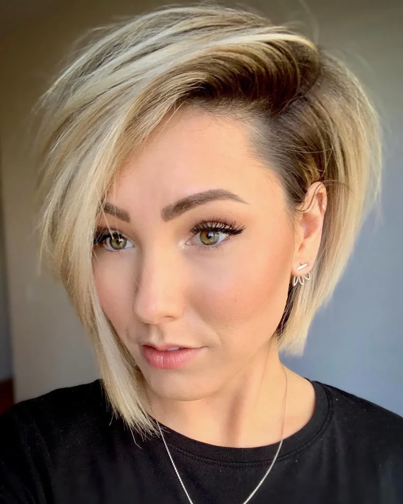 Angled Stacked Bob