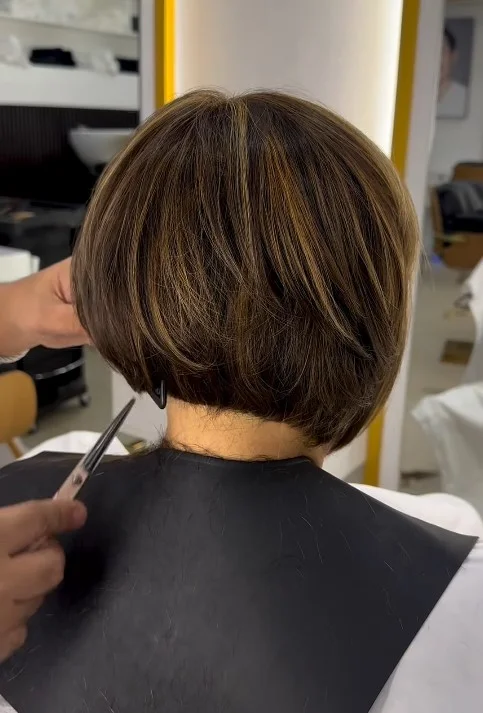 Tapered Stacked Bob
