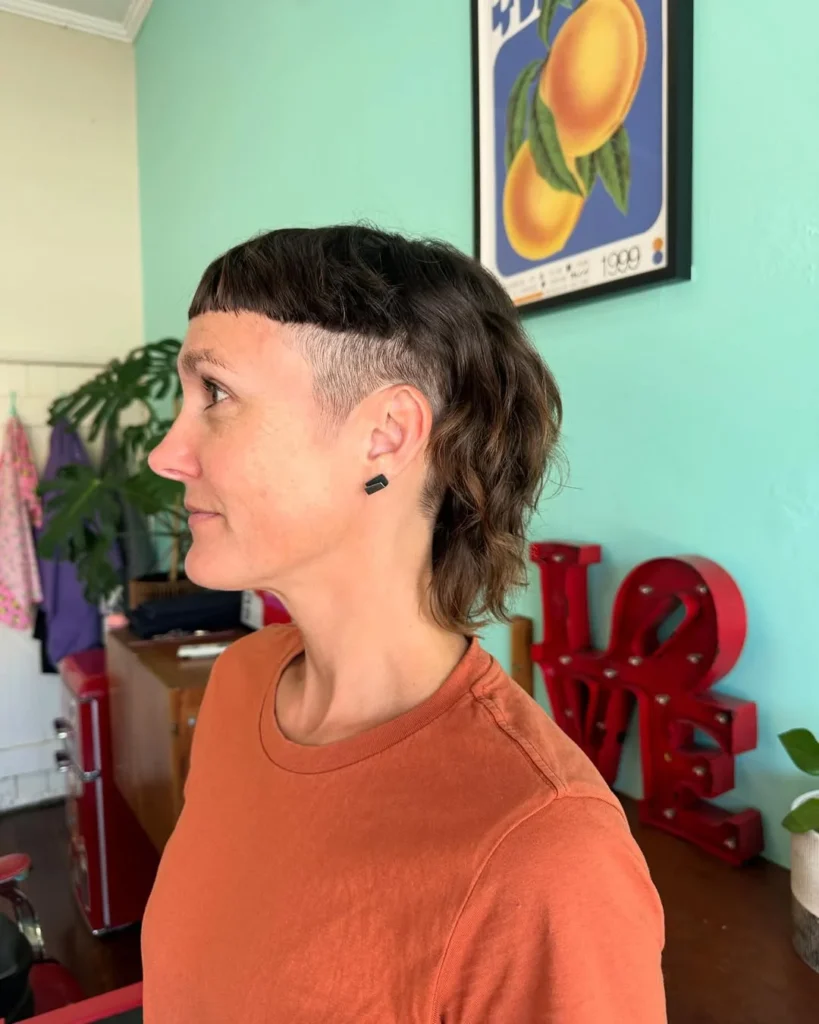 Undercut Shag Cut