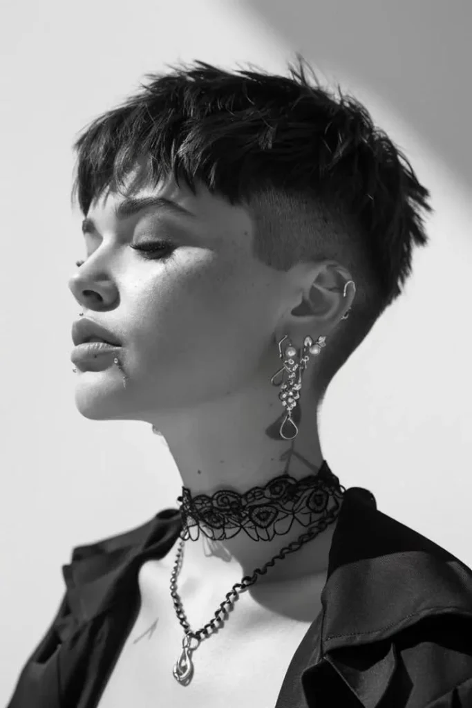 Choppy Fringe Crop