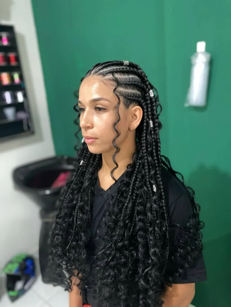 Fulani Braids with Cuffs