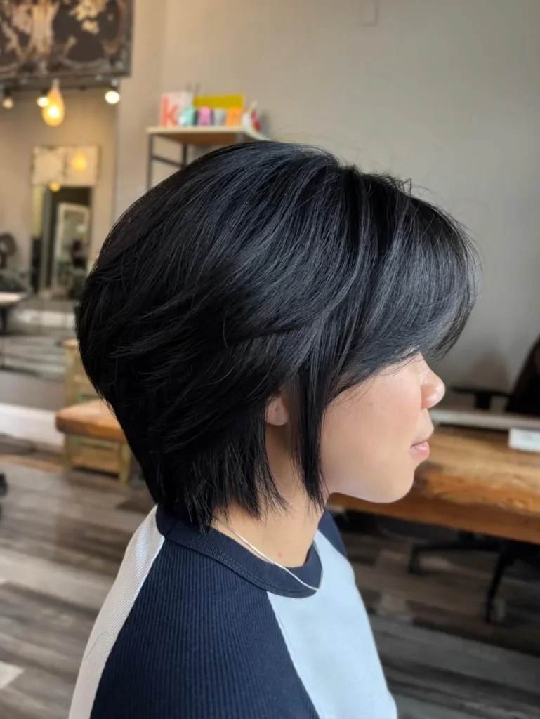 Choppy Layered Bob