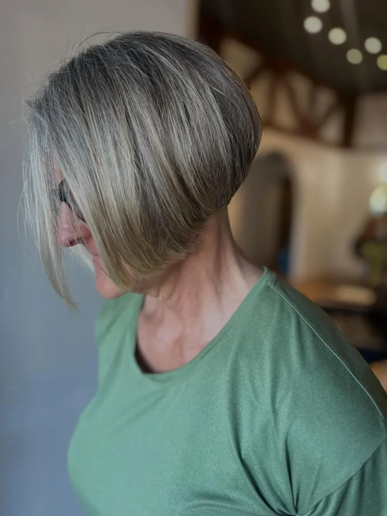 Sleek Stacked Bob